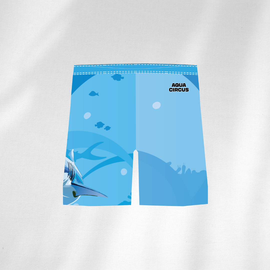SHARK BLUE Boardshort - AquaCircus