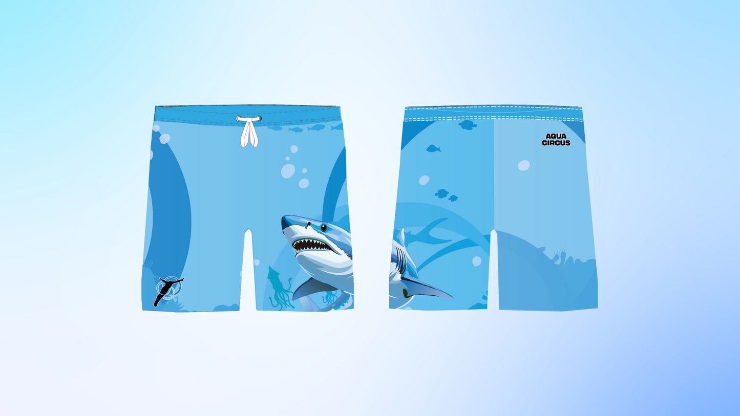 SHARK BLUE Boardshort - AquaCircus