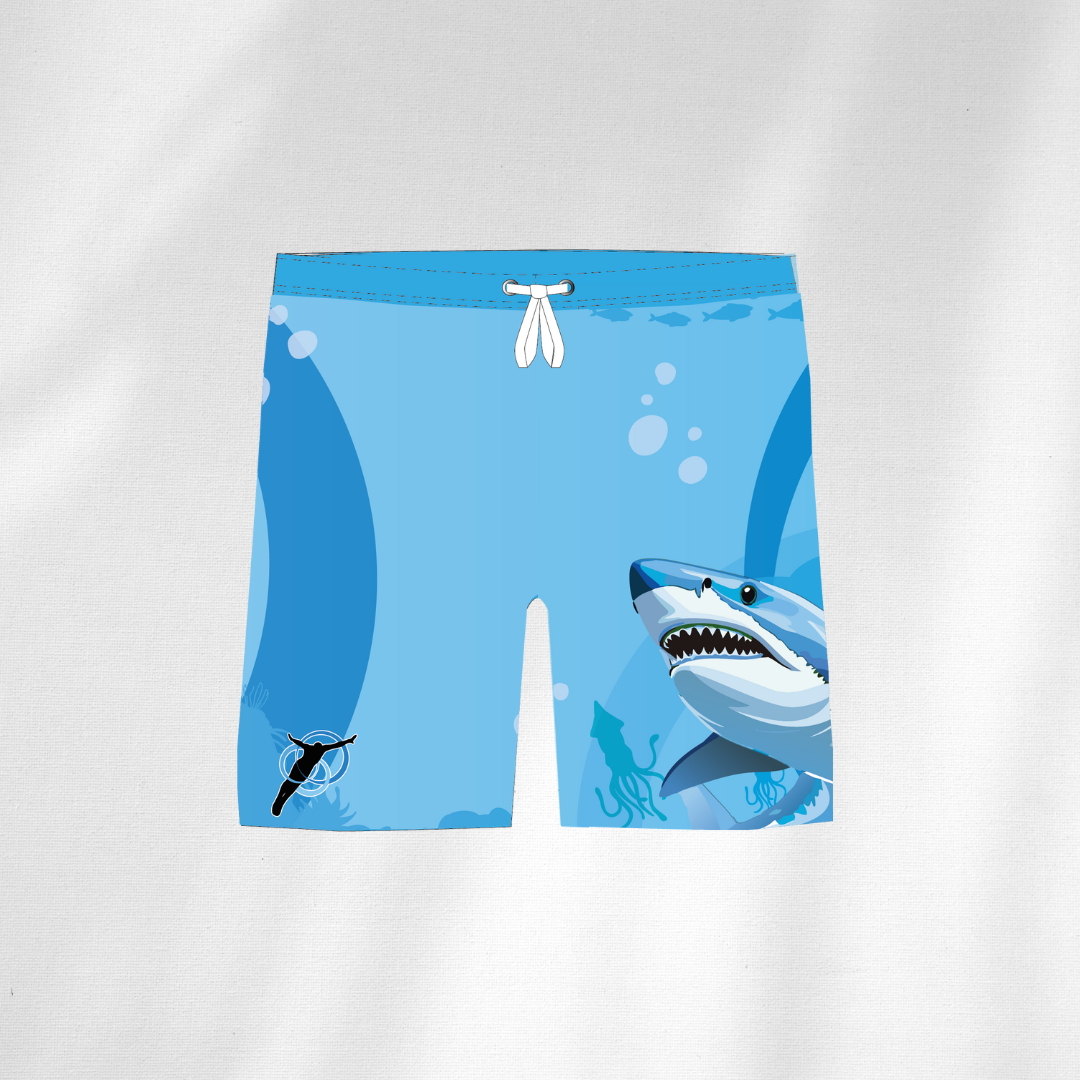 SHARK BLUE Boardshort - AquaCircus